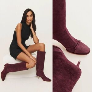 NWT Reformation Gal Knee High Boot